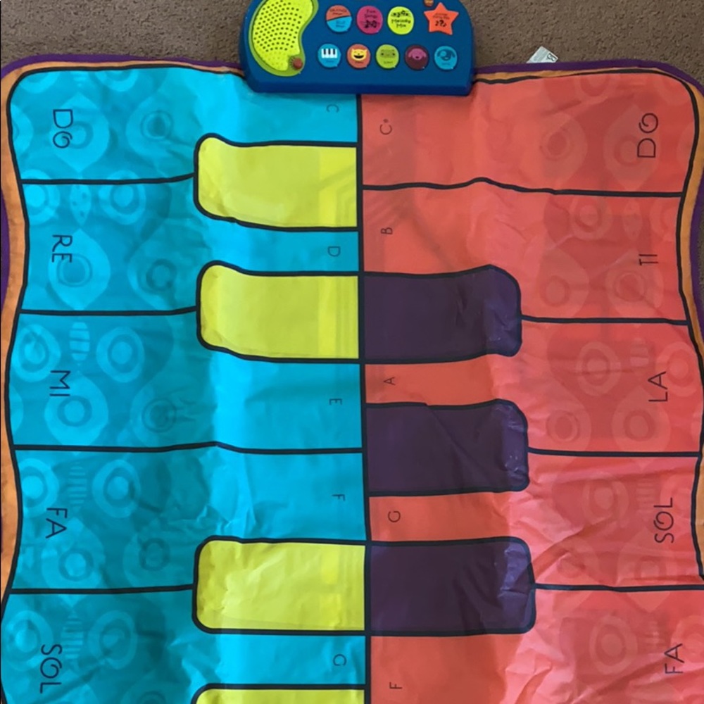 B Toys Musical Piano Mat